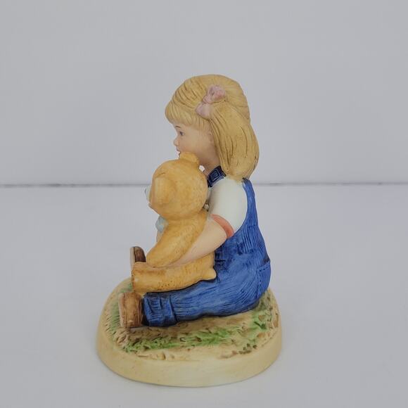 Vintage Set HOMCO Home Interiors Denim Days 1985 RETIRED - Picture 5 of 14